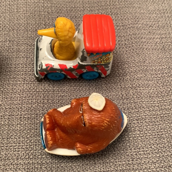 Vintage 80’s Muppets Playskool & Hasbro Die Cast Toy Vehicles Lot of 7 Used - Picture 4 of 12